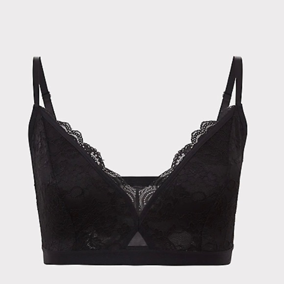 torrid Other - TORRID Black Lace Keyhole Bralette